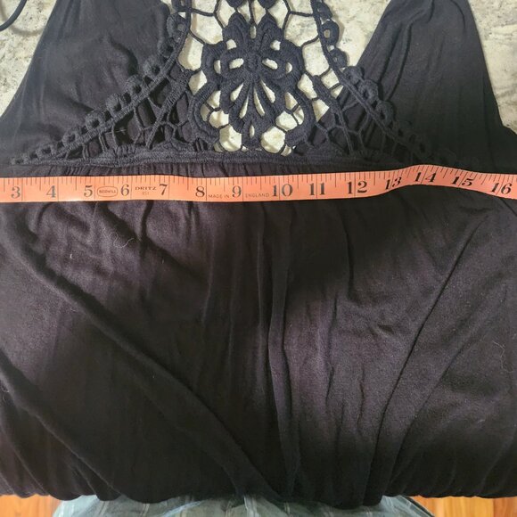 Venus Lascana cowl neck lacy racerback tank top - Picture 4 of 4